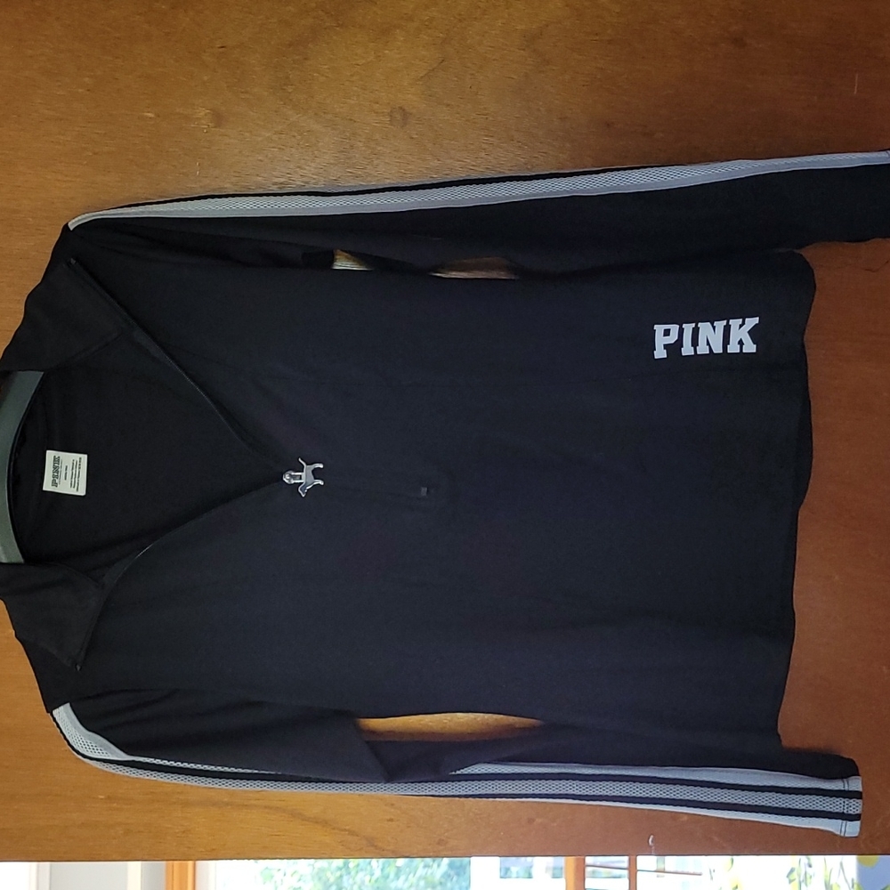 Victoria Secrets Pink Half zip jacket size M